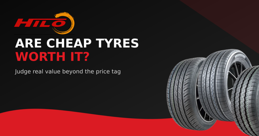 HILO cheap tyre value guide featuring official GREEN PLUS, SPORT XV1 and BRAWN XC1 product images.